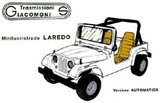Esempio di applicazione su Mini Jeep Laredo